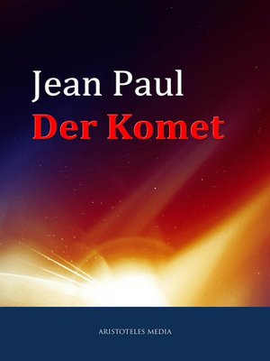 cover image of Der Komet oder Nikolaus Marggraf